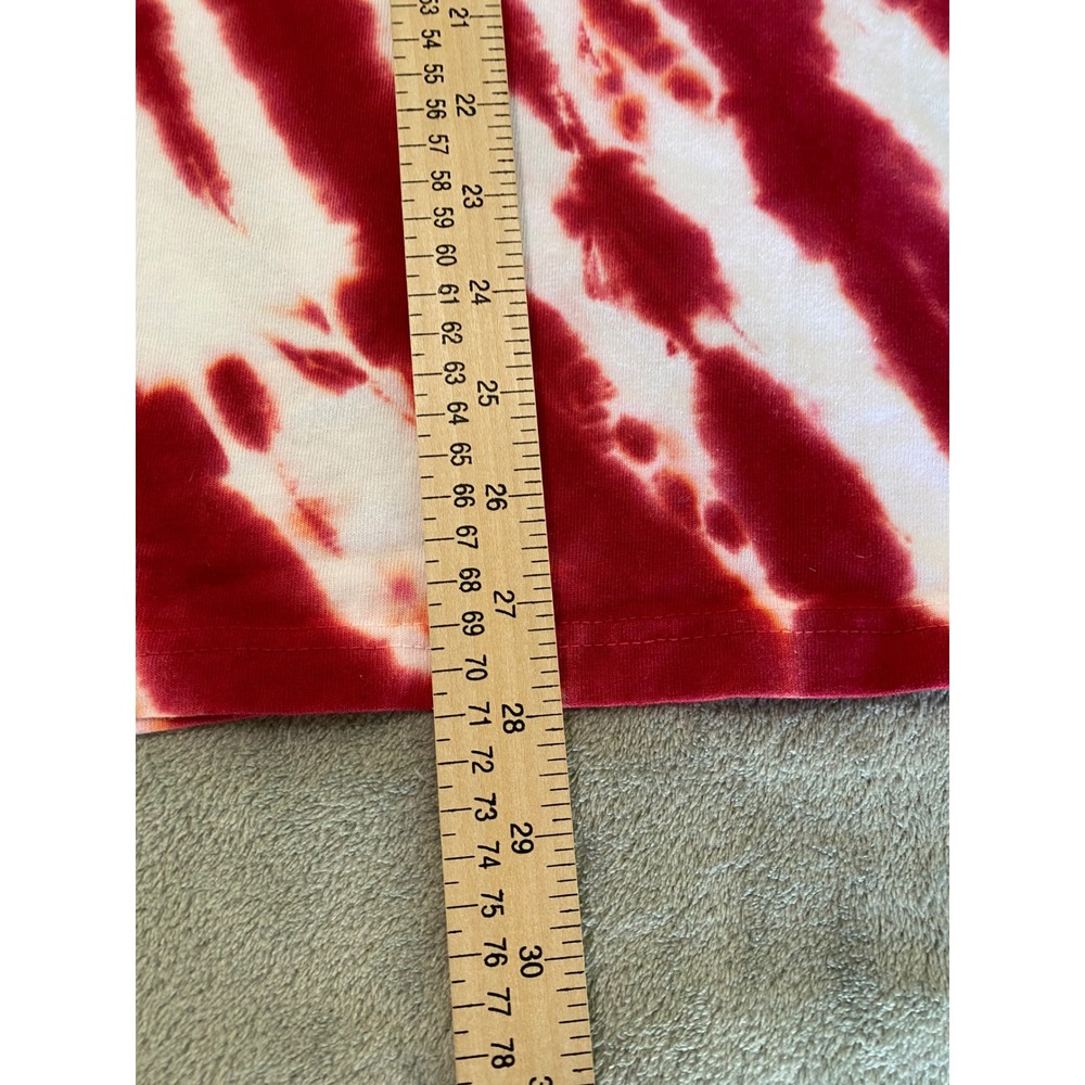 Liquid Blue Mens American Flag Tie Dye T-Shirt Blue Red White Sz M 2002 Vintage - Picture 7 of 8